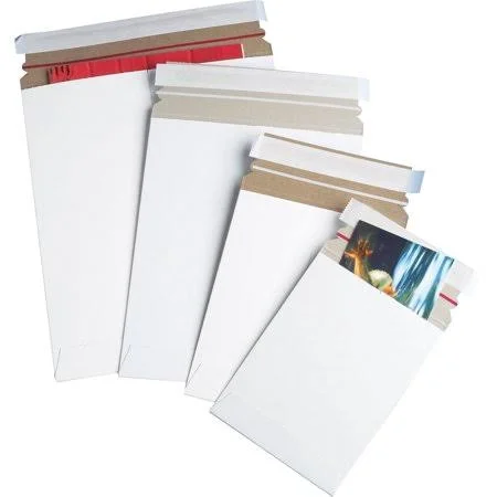Self-Seal Stayflats Mailers 5-1/8x22 x 5-1/8x22 White, 200 Pack