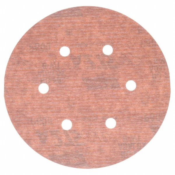 Norton 66261131503 PSA Disc Roll - 6 Hole, 6 in, P600G, Alo