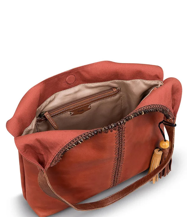 The Sak Huntley Hobo Bag - Indigo Crochet Leather
