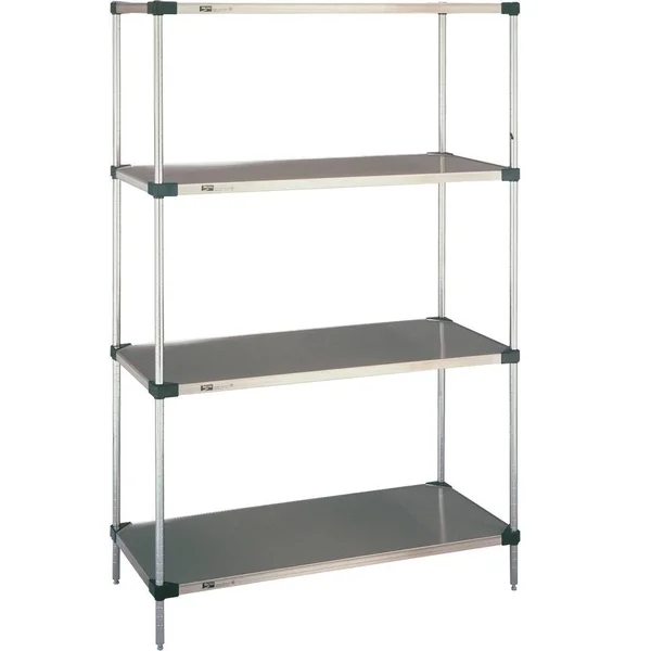 Metro 14x22 x 30x22 Stainless Steel Solid Shelf, Super Erecta 1430FS