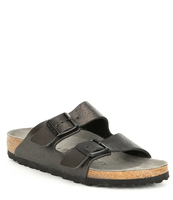 Birkenstock Black Arizona Washed Sandals