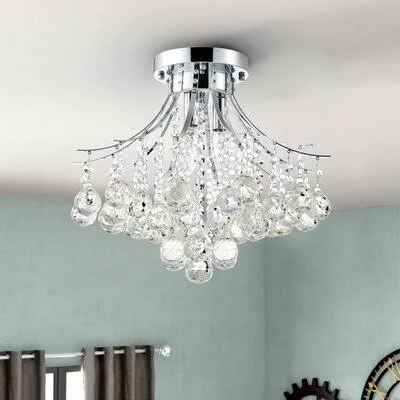 Selleck 3 - Light Unique Tiered Chandelier House of Hampton