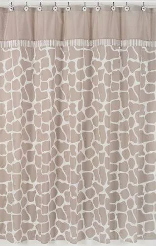 Sweet Jojo Designs Woodsy Coral - Mint and Grey Collection Window Panels, Set of 2