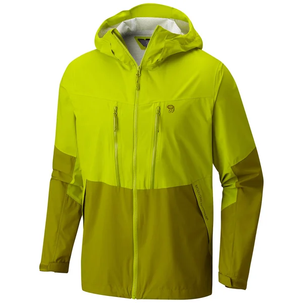 Mountain Hardwear ThunderShadow Jacket - XXL - Fresh Bud/Python Green