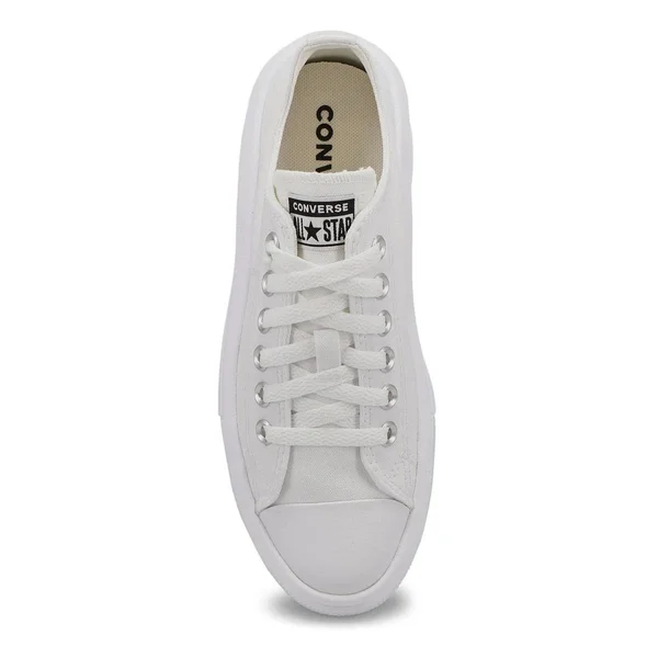 Converse White Chuck Taylor All Star Move Ox Sneakers