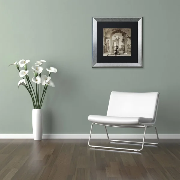 Trademark Art Alan Blaustein 'Lombardy Giardini I' Contemporary Framed Art