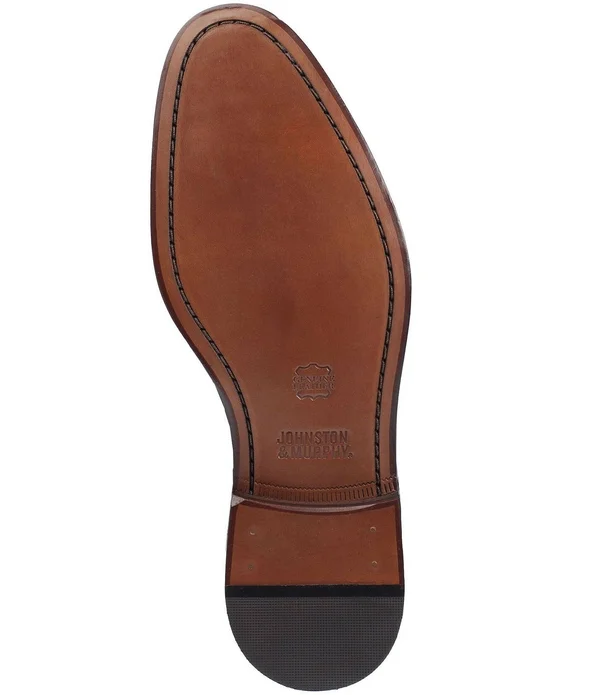 Johnston & Murphy Men's Bradford Cap Toe - Burgundy Brush-Off Leather
