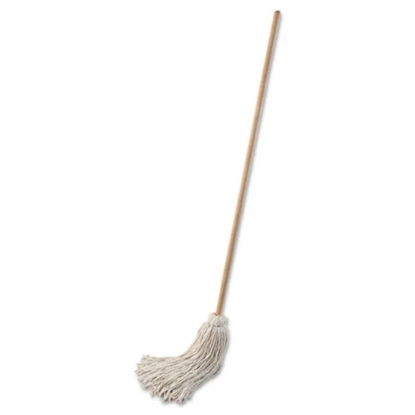 Boardwalk 132C Wooden Handle Deck Mop - Cotton 54 in.
