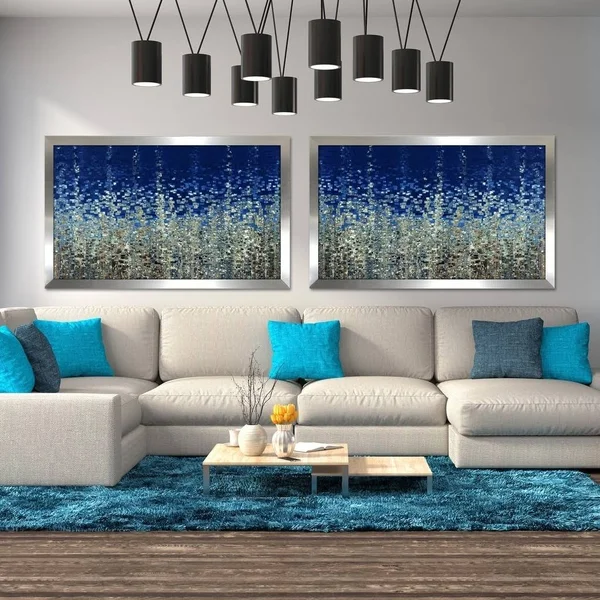 Picture Perfect International Mark Lawrence You Are Not Alone. Psalm 40:1-3x22 Oversized Wall Art Sets of 2 - Canvas/36x22 x 60x2