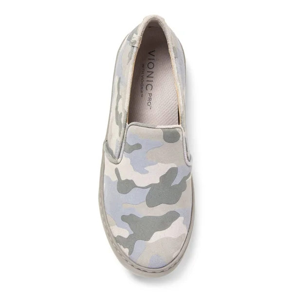 Women's Vionic Avery Slip-On Sneaker - Grey - Size 8.5