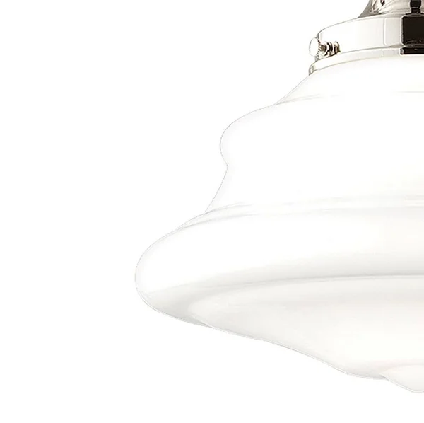 Hudson Valley 3409F-OB Petersburg 1 Light Semi Flush - Old Bronze