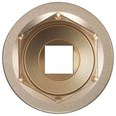 Ampco Dw-1/2D8Mm Socket - Almn BRZ, Natural, 8 mm