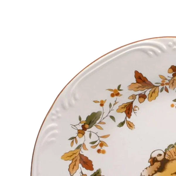 Pfaltzgraff Autumn Berry Set of 8 Turkey Salad Plates H2730821
