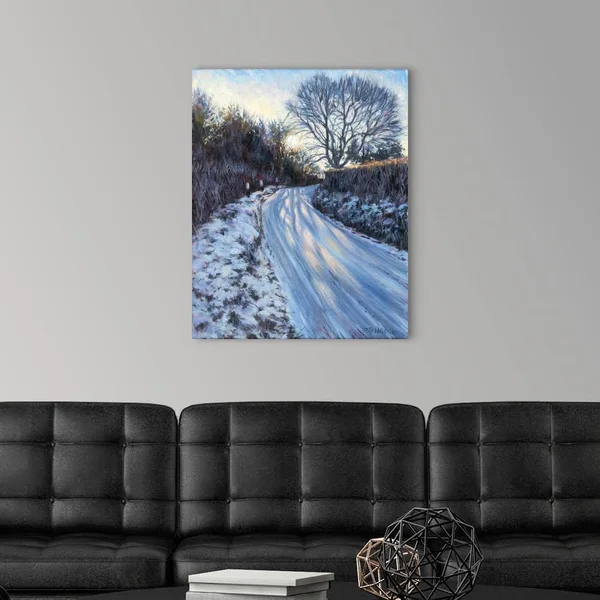 Winter Light - Canvas Wall Art, 24x30, Great Big Canvas