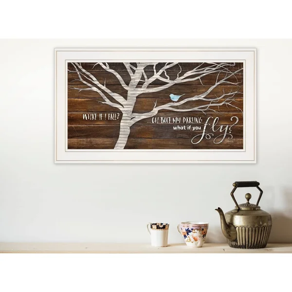 Spread Your Wings 2-Piece Vignette by Marla Rae - Black Frame