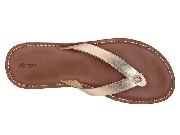 Olukai Nohie Sandals - Women's Bubbly/Tan 6