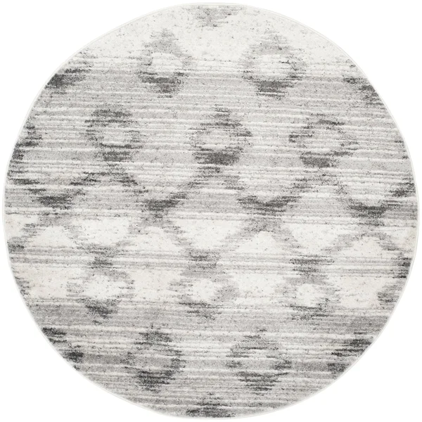 Safavieh Adirondack ADR106P 5&1x22 x 7&6x22 Silver - Charcoal Area Rug