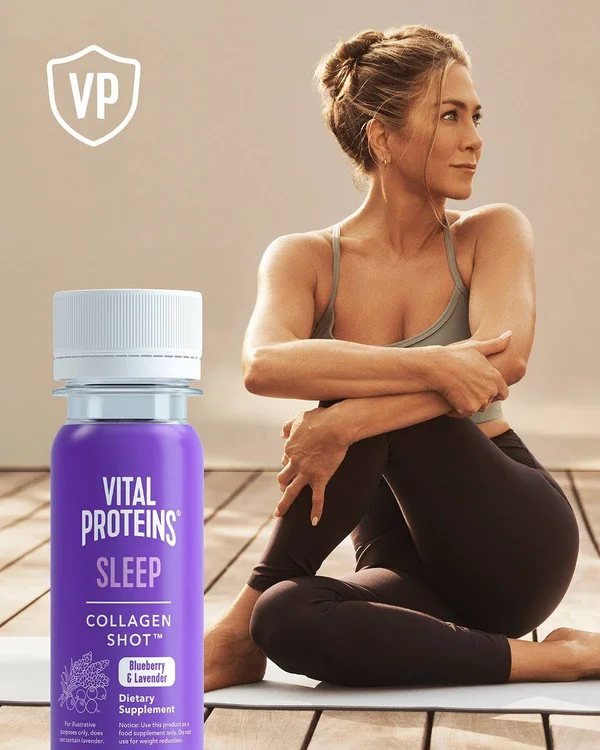 Vital Proteins Collagen Shot, Sleep, Blueberry & Lavender - 12 pack, 2 fl oz bottles