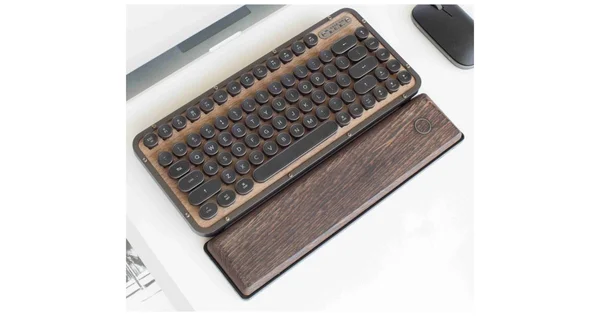 Azio Retro Wireless Keyboard - Compact, Elwood