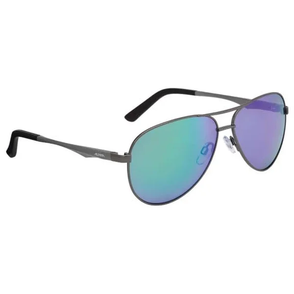 Alpina A 107 Mirror Sunglasses Grey Green