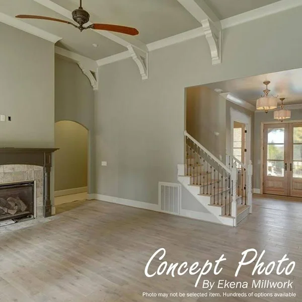 Ekena Millwork OUT06X16X20MRC01SWR 5 1/2x22W x 16x22D x 20x22H Merced Smooth Traditional Outlooker - Western Red Cedar