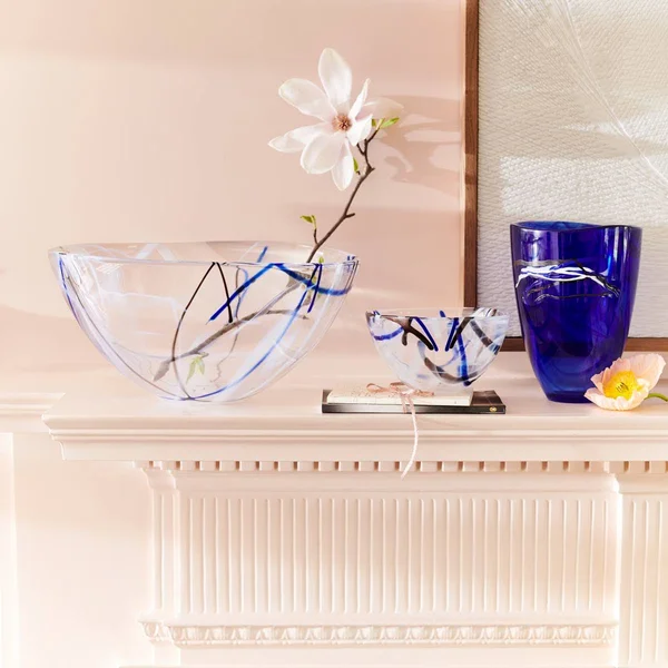 Kosta Boda Contrast Bowl Medium White