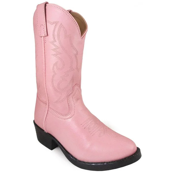 Smoky Mountain Boots Children Girls Denver Pink Leather Western
