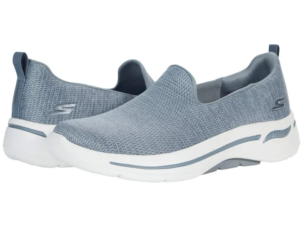 Skechers GOwalk Arch Fit - Unlimited Time Gray - Size 9.0