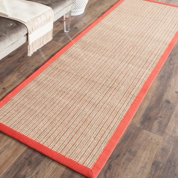 Safavieh Natural Fiber Tan 2& x 12& Rug