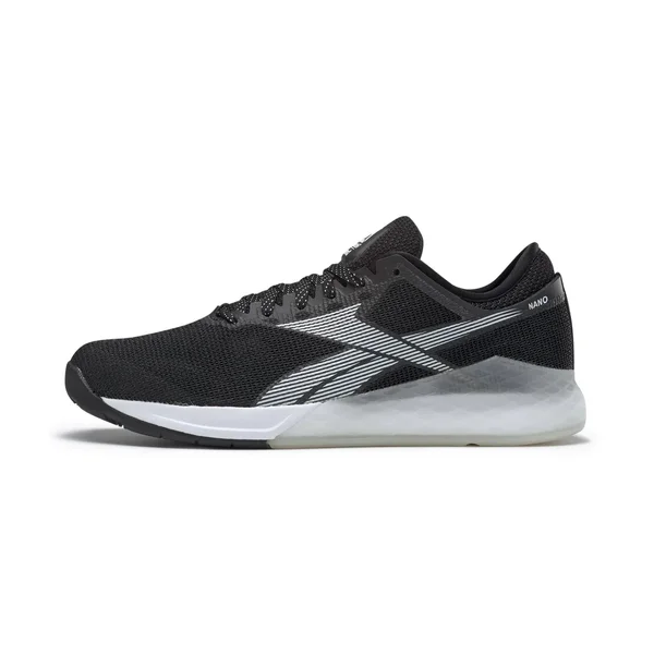 Reebok Nano 9 Black/White/Silver - Women's, Size: 11