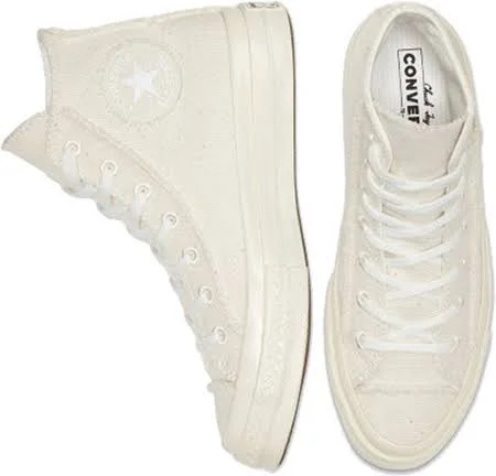 Converse Chuck 70 High &Egret& Egret/Natural Canvas Shoes/Sneakers 167749C (EU Size 36)