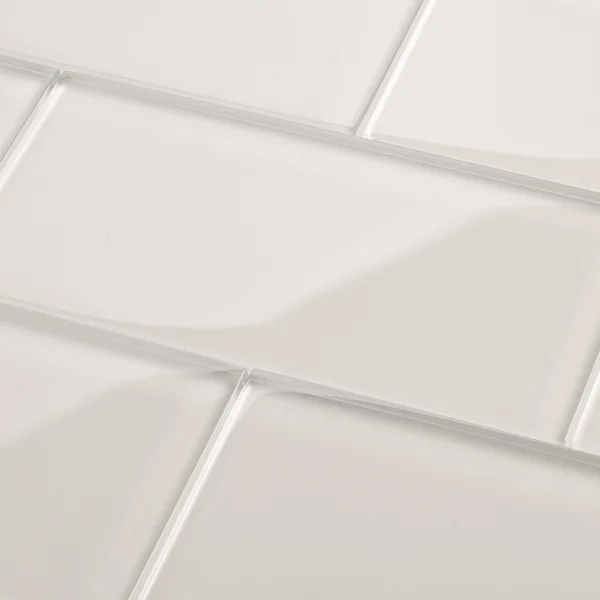 Giorbello Alabaster 3x6 Glass Subway Tile - Case of 5 Sq. ft.