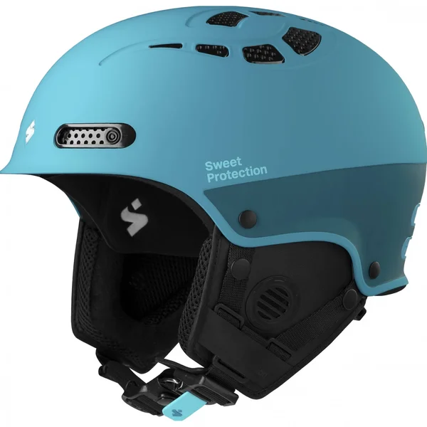 Sweet Protection Igniter II Blue, Mens/Women Ski & Snowboard Helmet, Size M-L - Color Matte Aquamarine