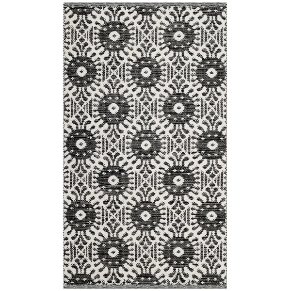 Safavieh Montauk MTK612D Area Rug Orange, Ivory 5& x 8& Rectangle
