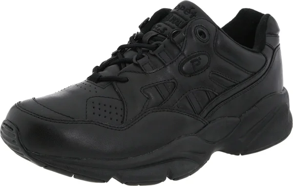 Propet Men's Stability Walker Shoe - Size: 7, Black