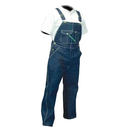 Key Denim Bib Overall - Indigo Denim Rigid