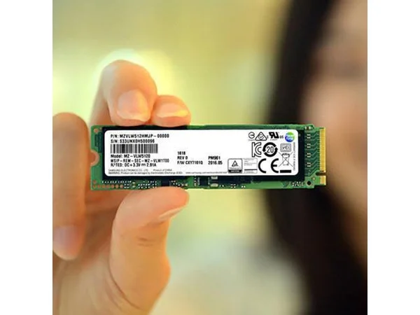 Samsung PM961 1 TB Internal SSD - M.2 2280 - MZVLW1T0HMLH - PCI Express 3.0 x4 (NVMe)