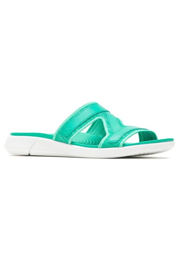 Hush Puppies Women's Willa Knit Slide, Size: 8, Deep Green Knit