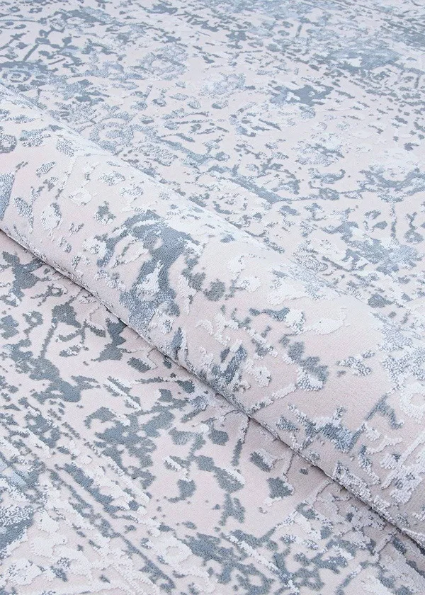 Couristan Europa 0955/9505 Himalia Luna Grey Area Rug - 9&10x22 x 13&