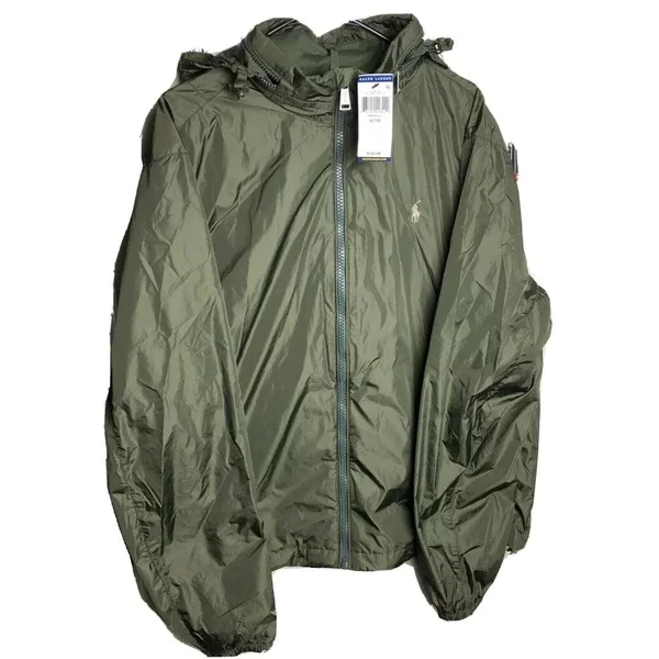 Polo by Ralph Lauren Jackets & Coats, Polo Ralph Lauren &Retford& Hooded Packable Armad, Color: Green, Size: XL, Joeelai