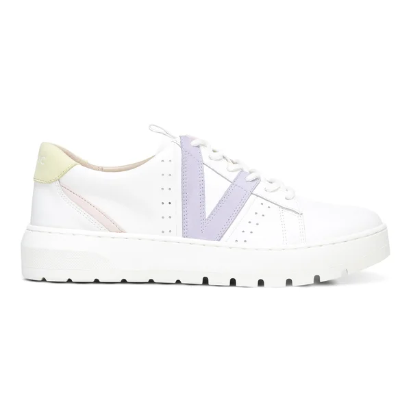 Vionic Simasa Sneaker White Pastel Lilac - 10, M