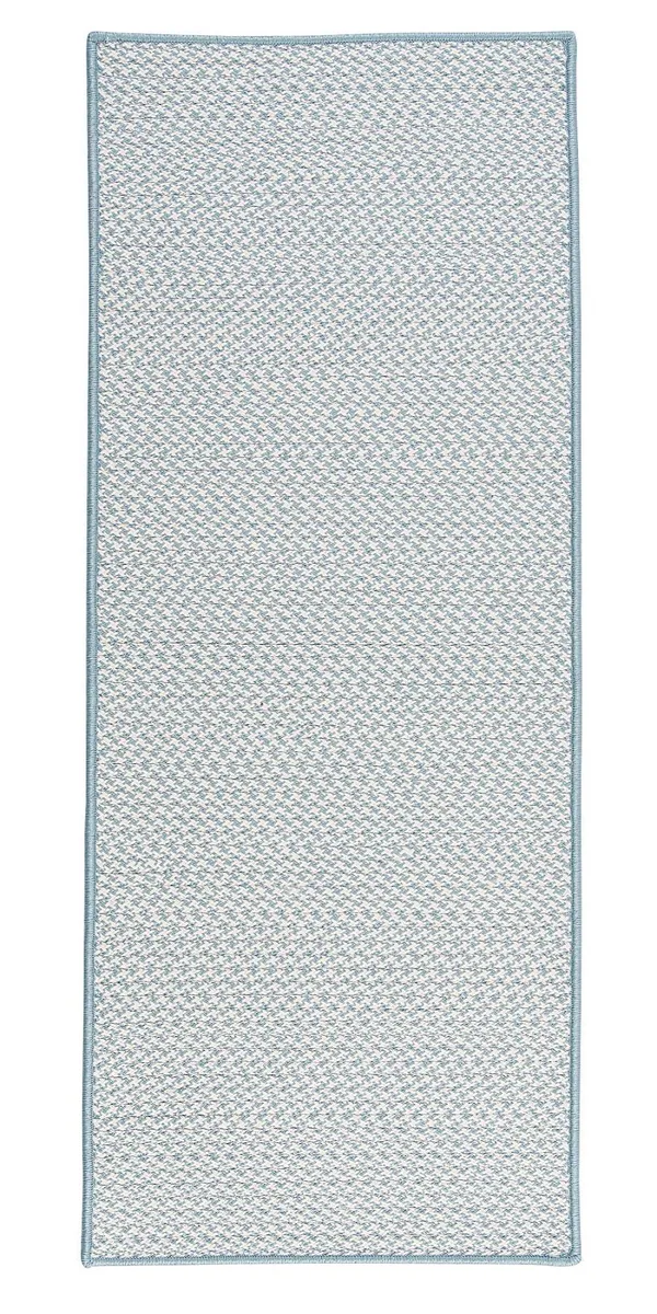 Colonial Mills Herringbone Mudroom Runner Federal Blue 2&6x22x6&