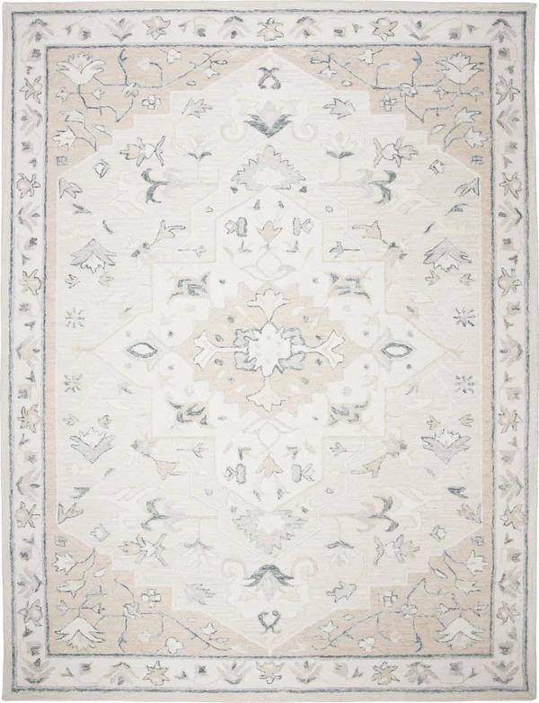 Safavieh Micro-Loop Beige/Ivory 8 ft. x 10 ft. Area Rug