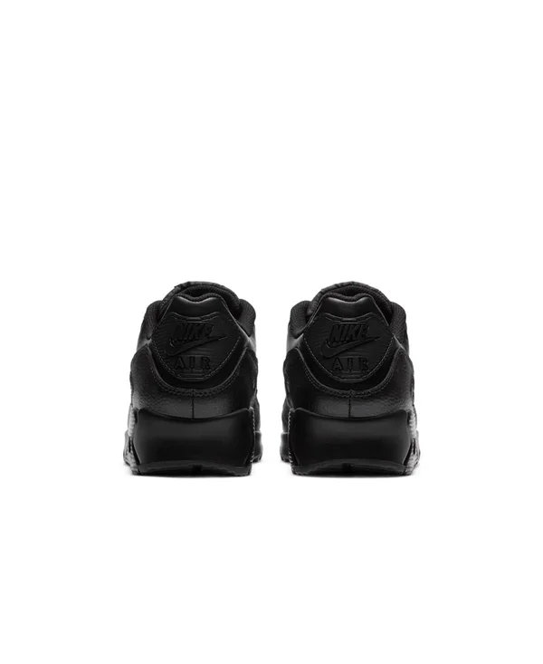 Nike Air Max 90 Leather Black Men's Shoes, Size: 13