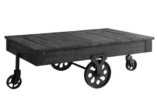 Coaster End Table - Rustic Grey 720577