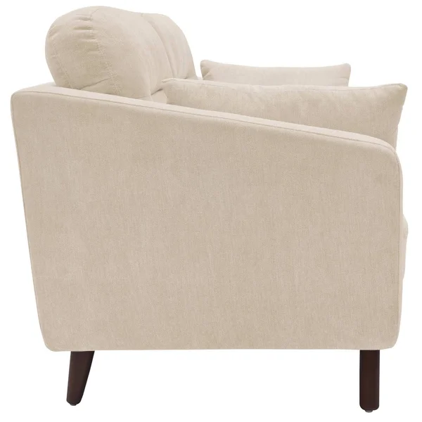 Elle Decor 73x22 Mid-Century Modern Chloe Sofa - Beige