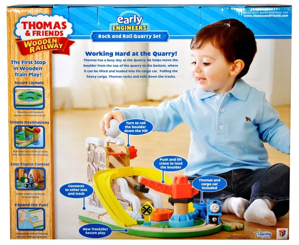 Thomas and Friends Wooden Railway - Early Engineers Rock N Roll Quarry Set