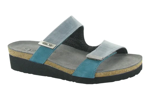 Women's Naot Jacey Slide, Size: 43, Silver
