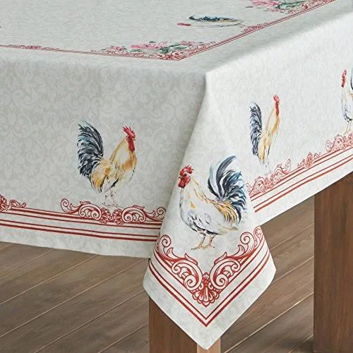Campagne 100% Cotton Tablecloth Maison d& Hermine Size: 72x22 L x 54x22 W