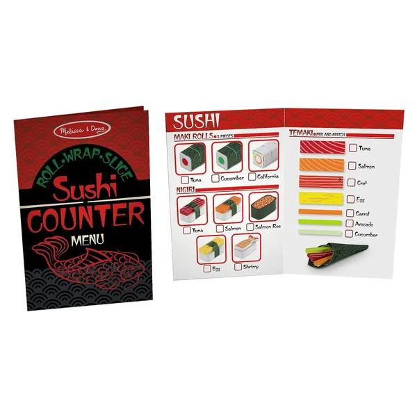 Melissa & Doug Roll - Wrap and Slice Sushi Counter